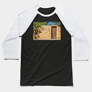 Downtown Santa Fe New Mexico Baseball T-Shirt